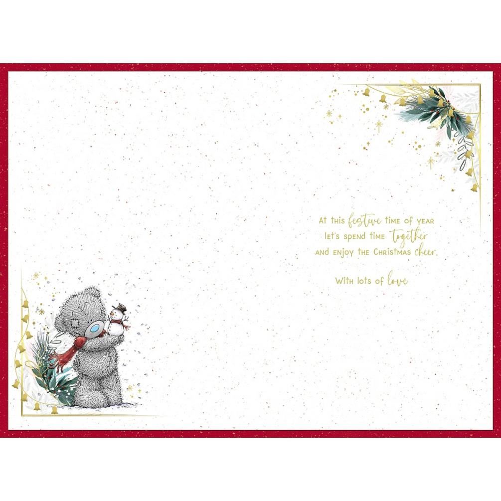 Wonderful Grandson Verse Me to You Bear Christmas Card Extra Image 1